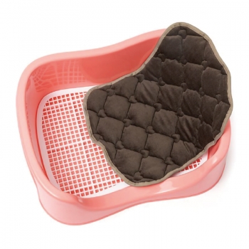 Three dimensional dual-purpose dog kennel and dog toilet